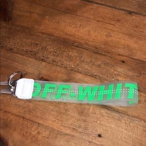 Off White Keychain